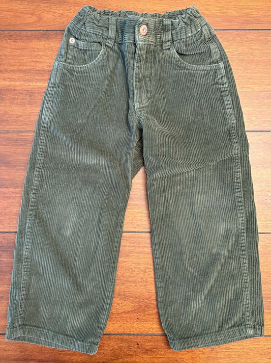 Seller #210 Gymboree Boys Size 4 Olive Green Corduroy Pants