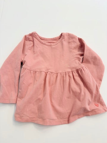 (#25) Pink Chicken | EUC | 3 | rose peplum | 45227