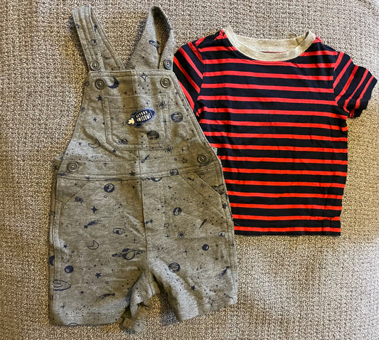 Mixed Brand 12 month two piece outfit (Carter’s & Gymboree)