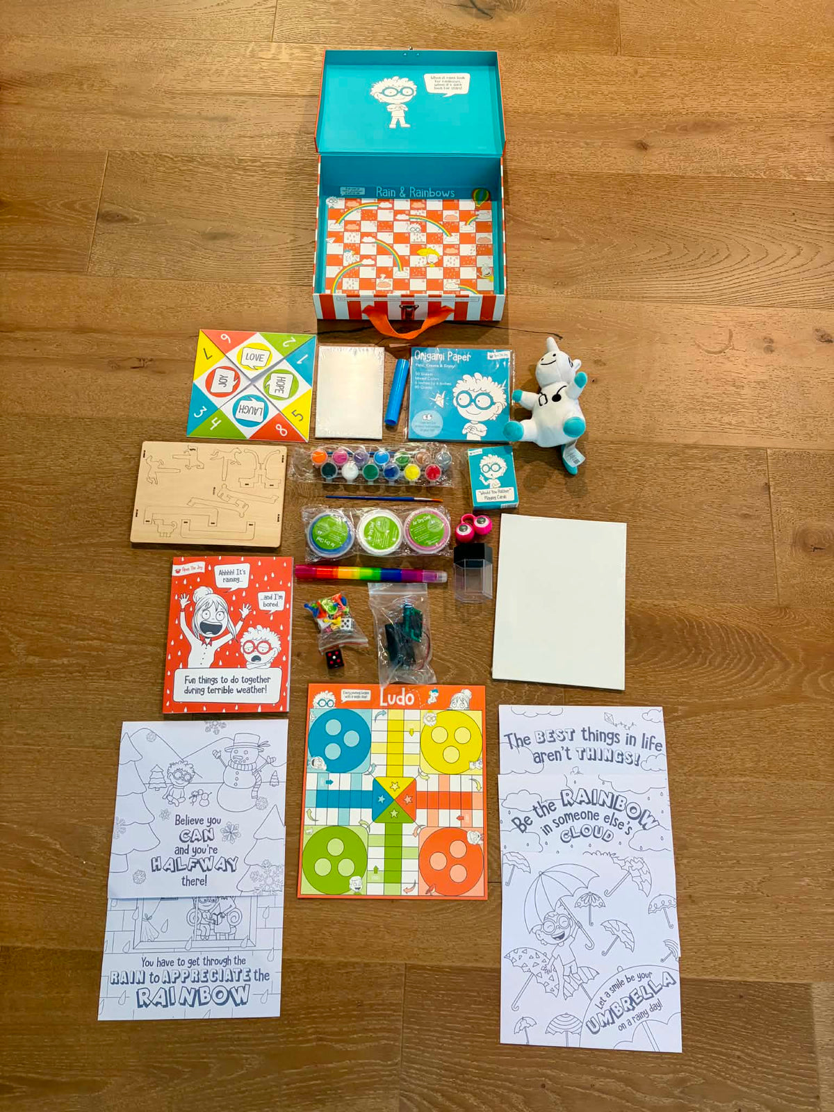Seller #193 NEW "The Rainy Day Box" of TONS of Activities and Games (Great for Many Ages/Sibling Play!)