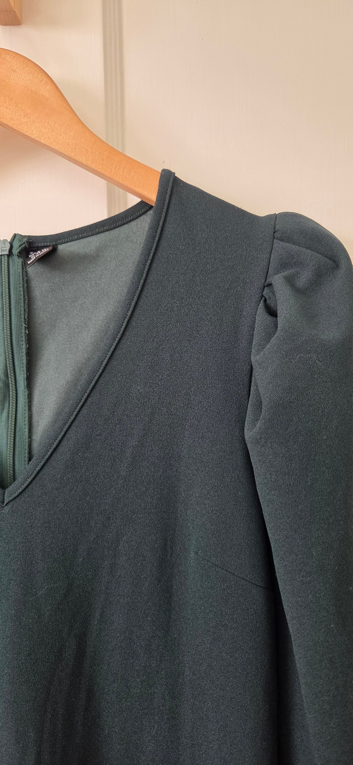 #112 - Shein Green Midi Dress, Women's Size 12, EUC