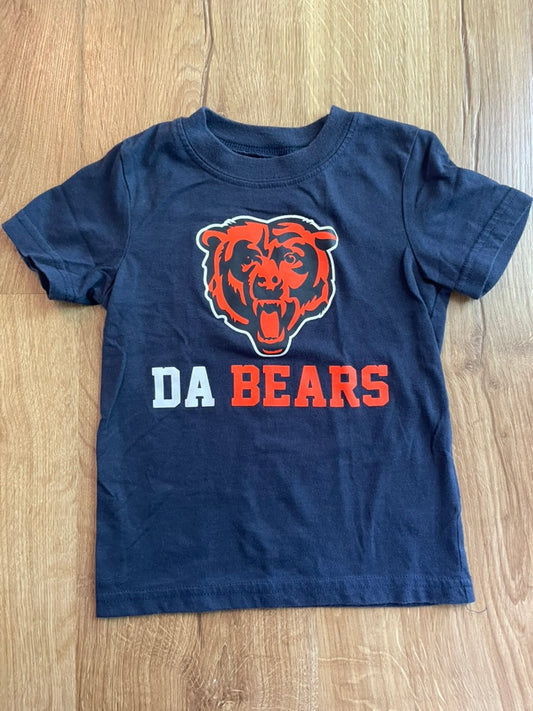 #6 Boys Chicago Bears Short Sleeved T Shirt, 2T