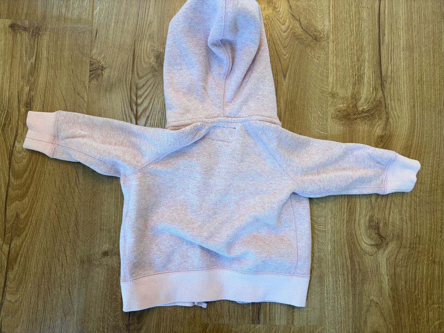 #6 - Roots Baby Girls Pink Hoodie - 3-6 months