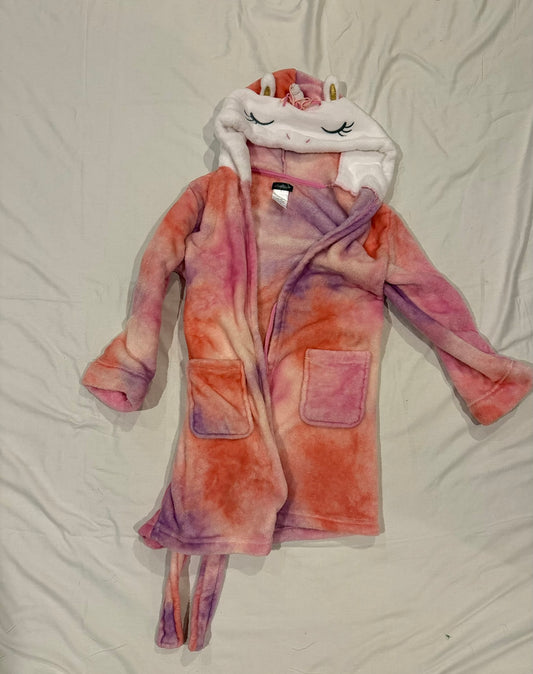 Seller #142 Cuddl Duds Girls 7/8 Unicorn Robe