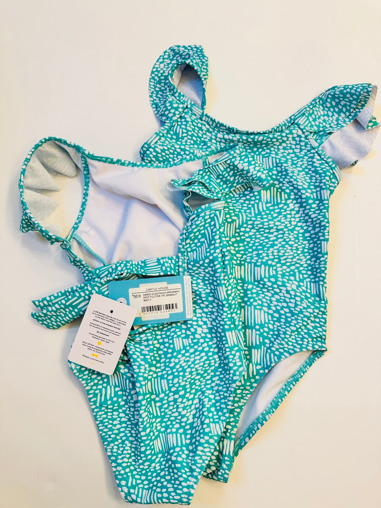 (#25)snapper rock | NWT | 2t | spearmint flutter swim | 45227