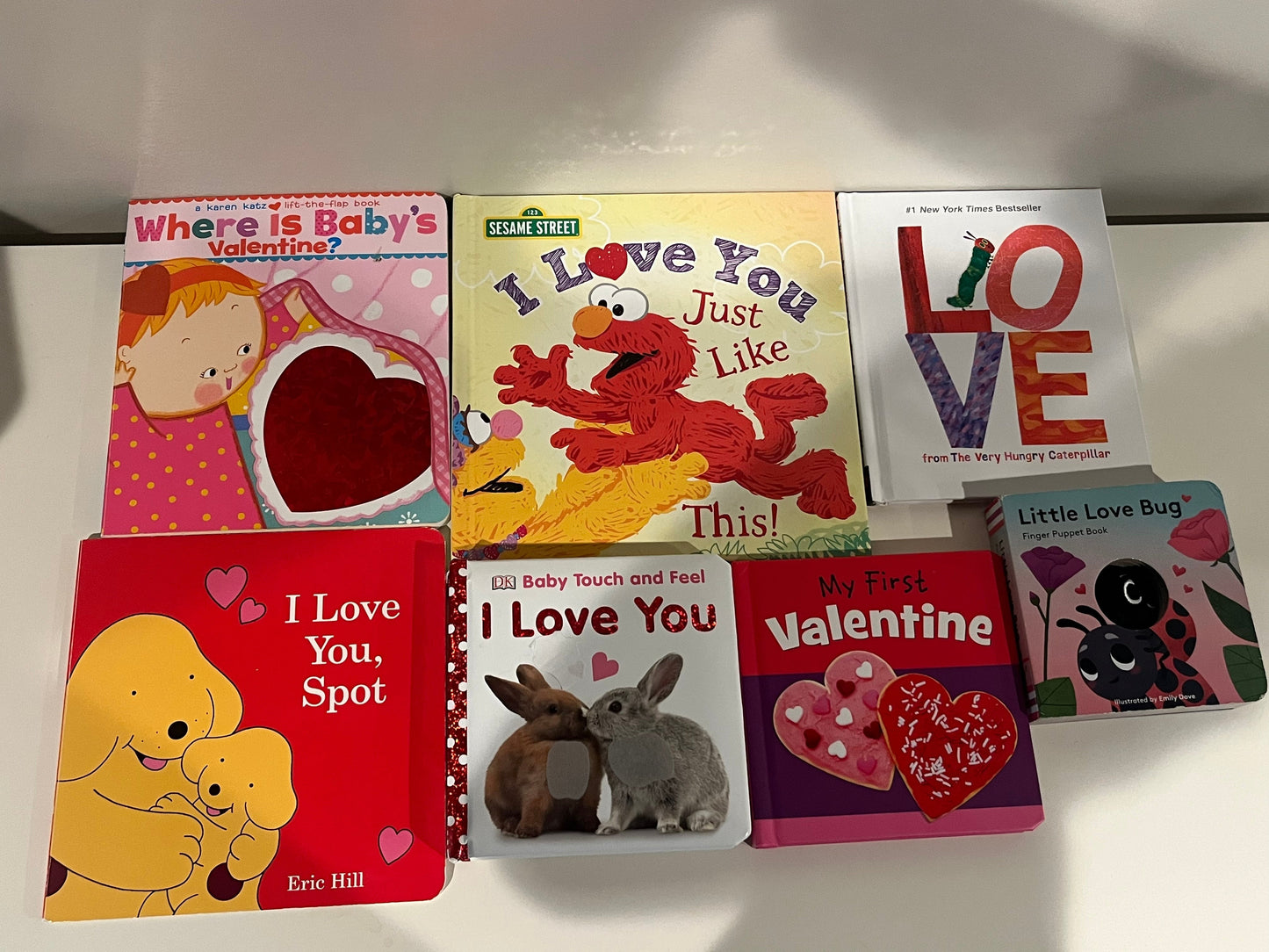 Seller #20 Valentine toddler book lot
