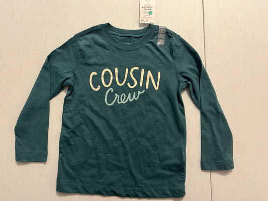 75A 2T Carters Cousin Crew Tee NWT