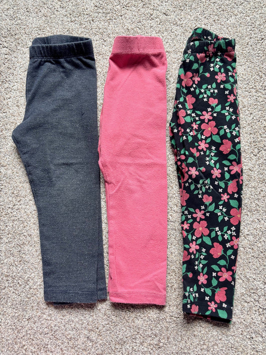 #43 Leggings Bundle 2T VGUC