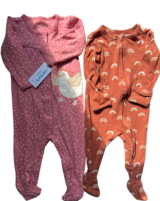 Seller #134 Mixed Brand Sleeper Bundle Girls 9 Months