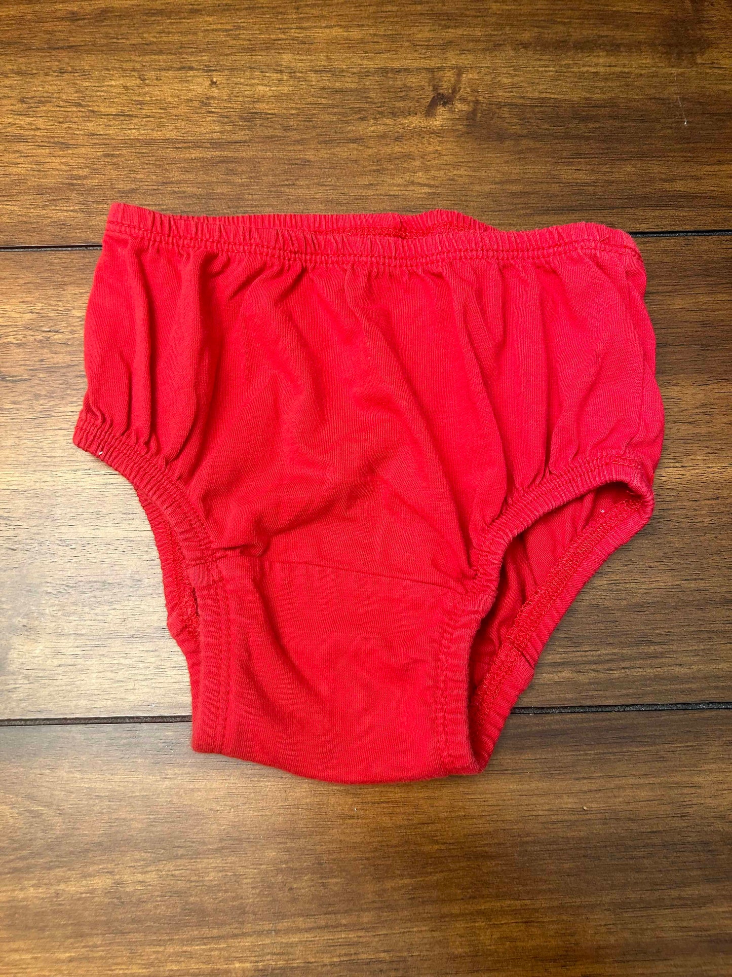 Seller #210 Baby Gap Girls  Size 12-18M Red Velour Jumper Dress with Heart Pockets