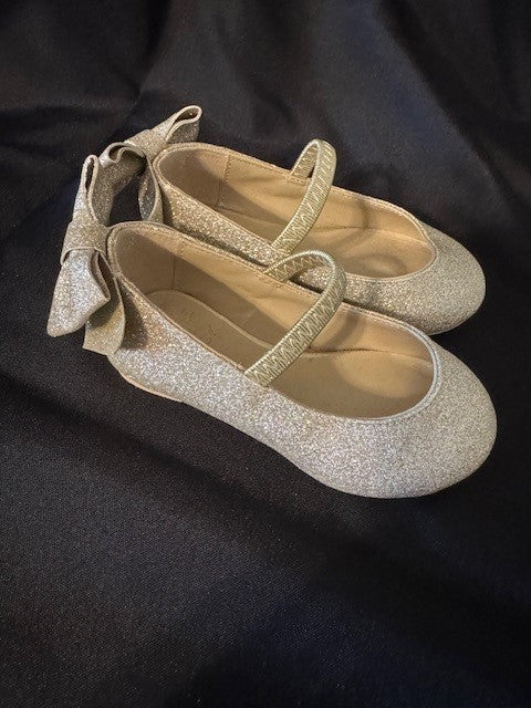 Seller #141 Janie and Jack Toddler size 4 VGUC Sparkle Flats SR