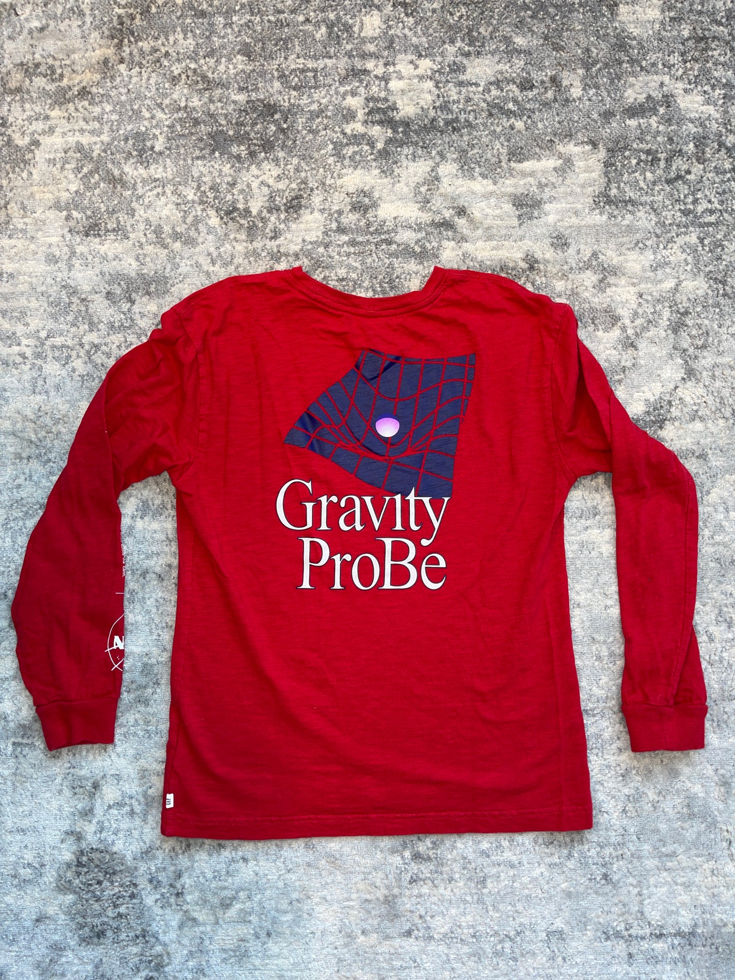 GAP NASA Einstein Gravity Probe Boys Graphic Long-Sleeved TShirt size XXL- PPU Montgomery