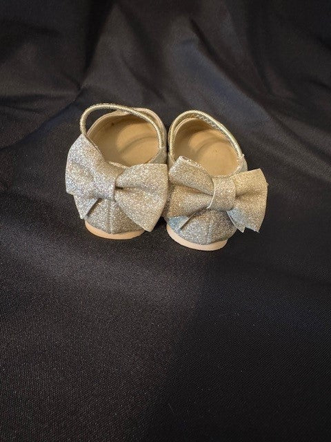 Seller #141 Janie and Jack Toddler size 4 VGUC Sparkle Flats SR