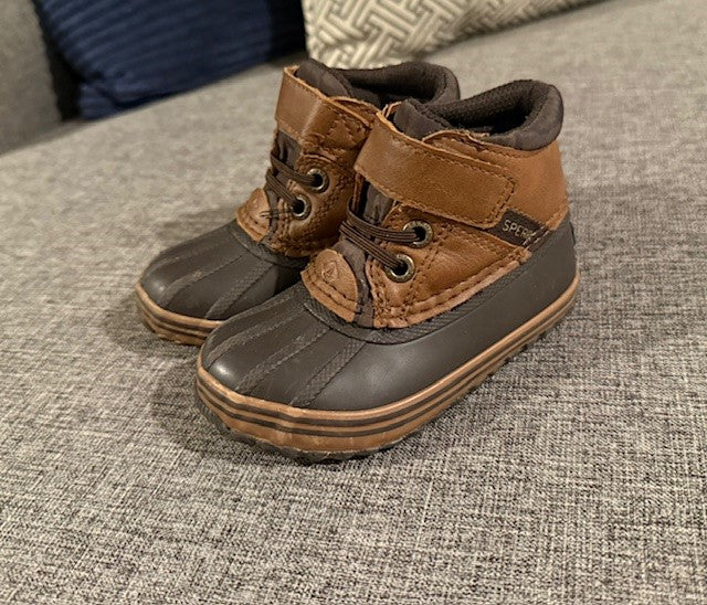 Seller #79 | Sperry Duck Boots | Toddler Boy 6M REDUCED