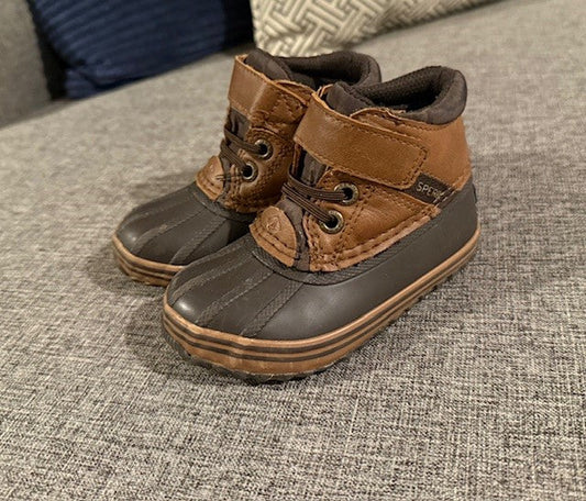 Seller #79 | Sperry Duck Boots | Toddler Boy 6M REDUCED