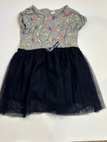 #86A girls 2T baby gap bird dress