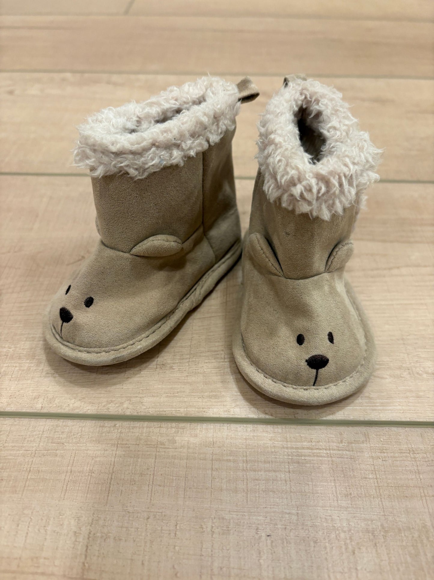 #37 REDUCED-3-6M Carter's Bear Face Boots