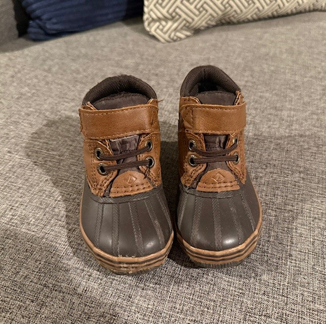 Seller #79 | Sperry Duck Boots | Toddler Boy 6M REDUCED