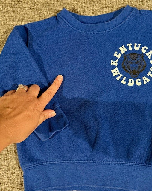 Seller #79 | Boutique Kentucky Wildcats Sweatshirt | Toddler 3T REDUCED