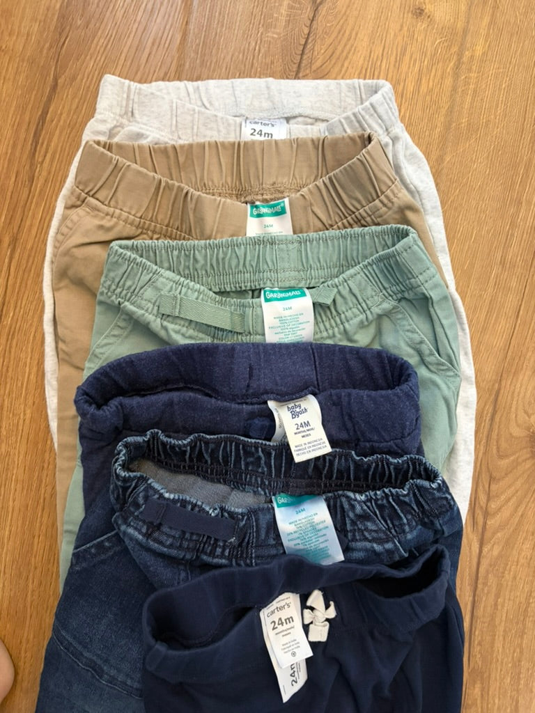 #6 - Boys Pants (pack of 6) - 24 months