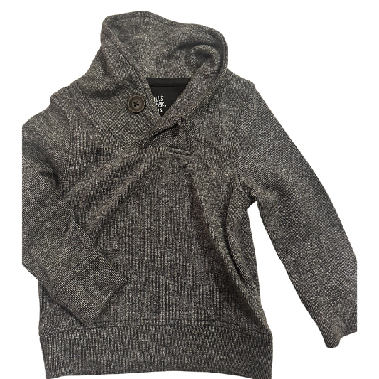 Seller 48- Falls Creek Gray Collared Sweater Boys Size 2T
