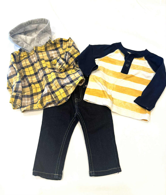 #149 12 month Cat and Jack Mixed Outfit
