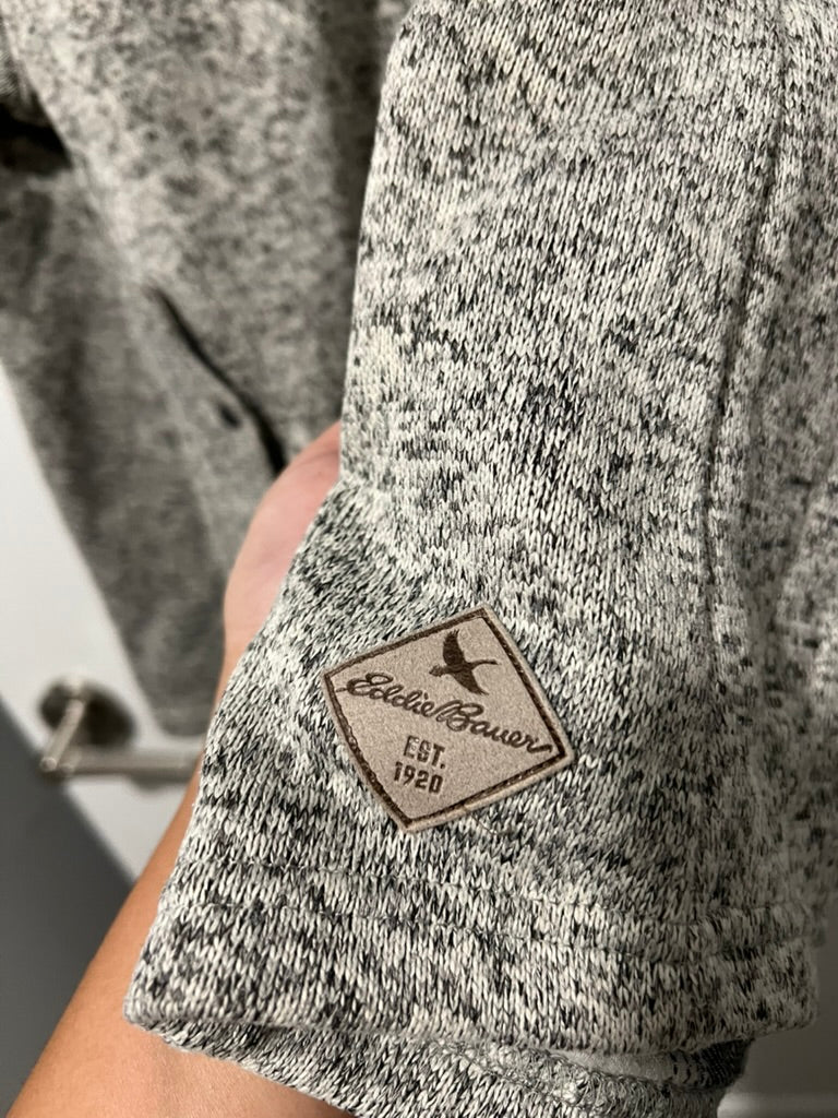 Seller #76 - Eddie Bauer Radiator Fleece Cirrus Hoodie Jacket Women's Gray Size 2XL Plaid