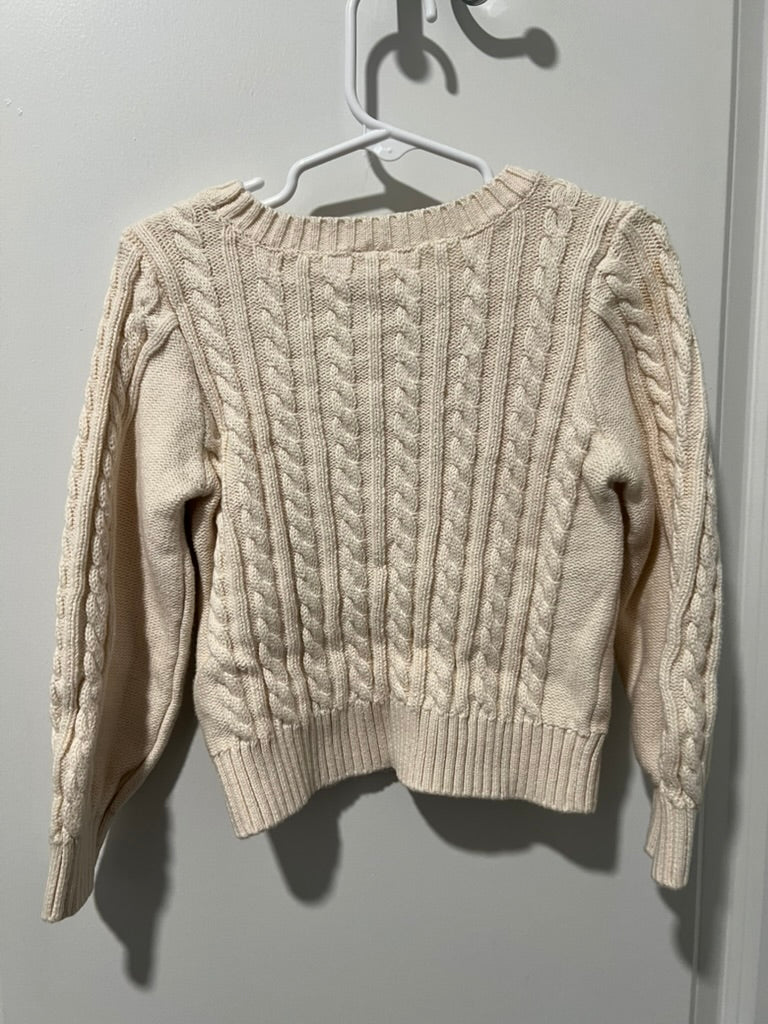 Seller #76 - Baby Gap Sweater Toddler Size 5T Cream Cableknit