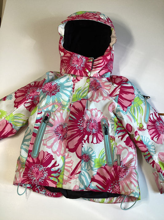 #129 3T Reima Ski Jacket with snow skirt
