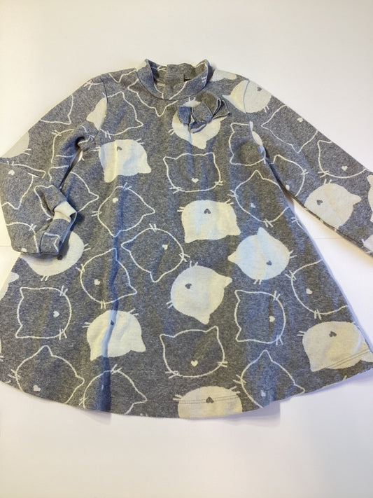 #129 REDUCED 3T (36) mayoral cat sweater dress