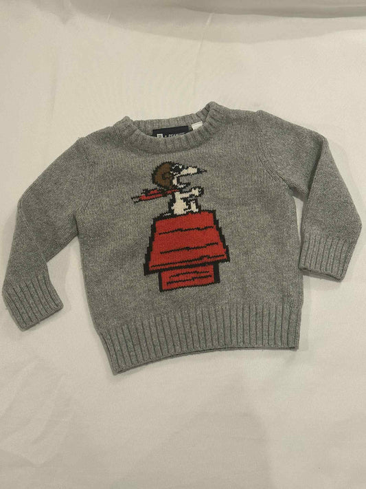 #149  18-24 month Baby Gap + Peanuts Knit Sweater
