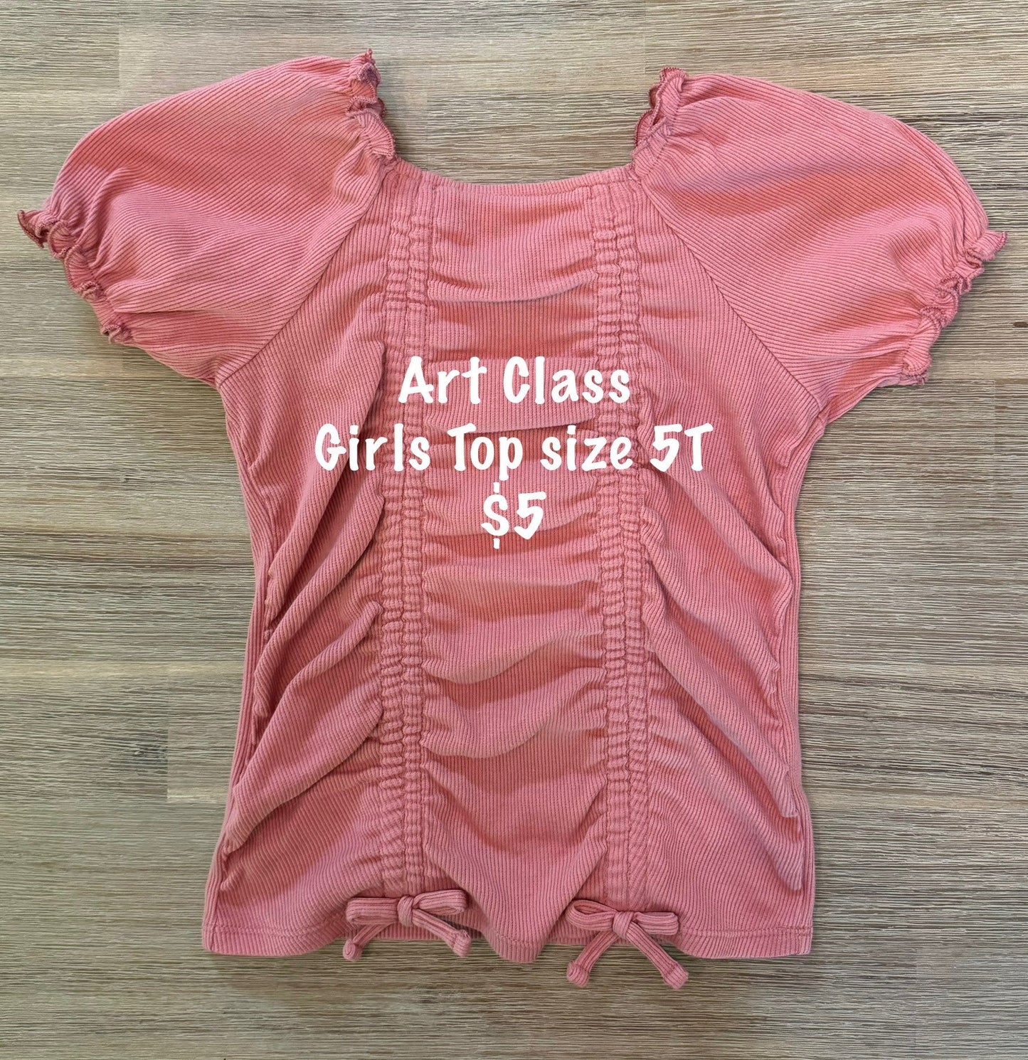Girls Art Class Top 5T