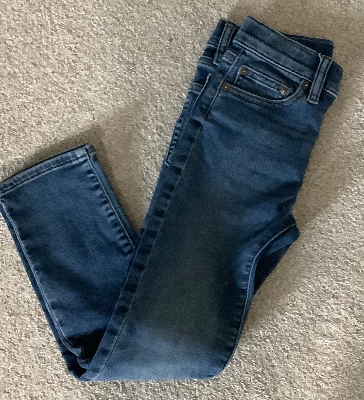 #130 Crewcuts Boys Jeans Sz 7 Skinny