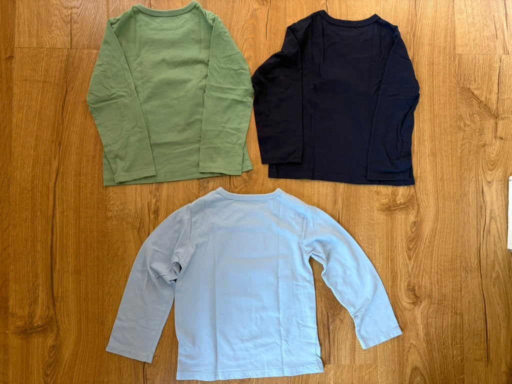 #6 - The Children's Place Boys Long Sleeved Shirts (bundle of 3) - 3T