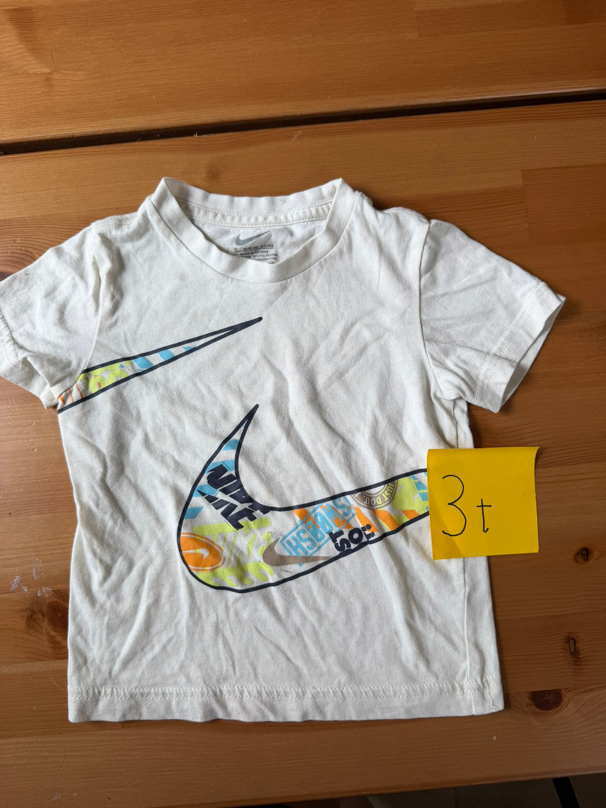 Seller #94 Boys 3T Nike T shirt and Nike Hat Bundle