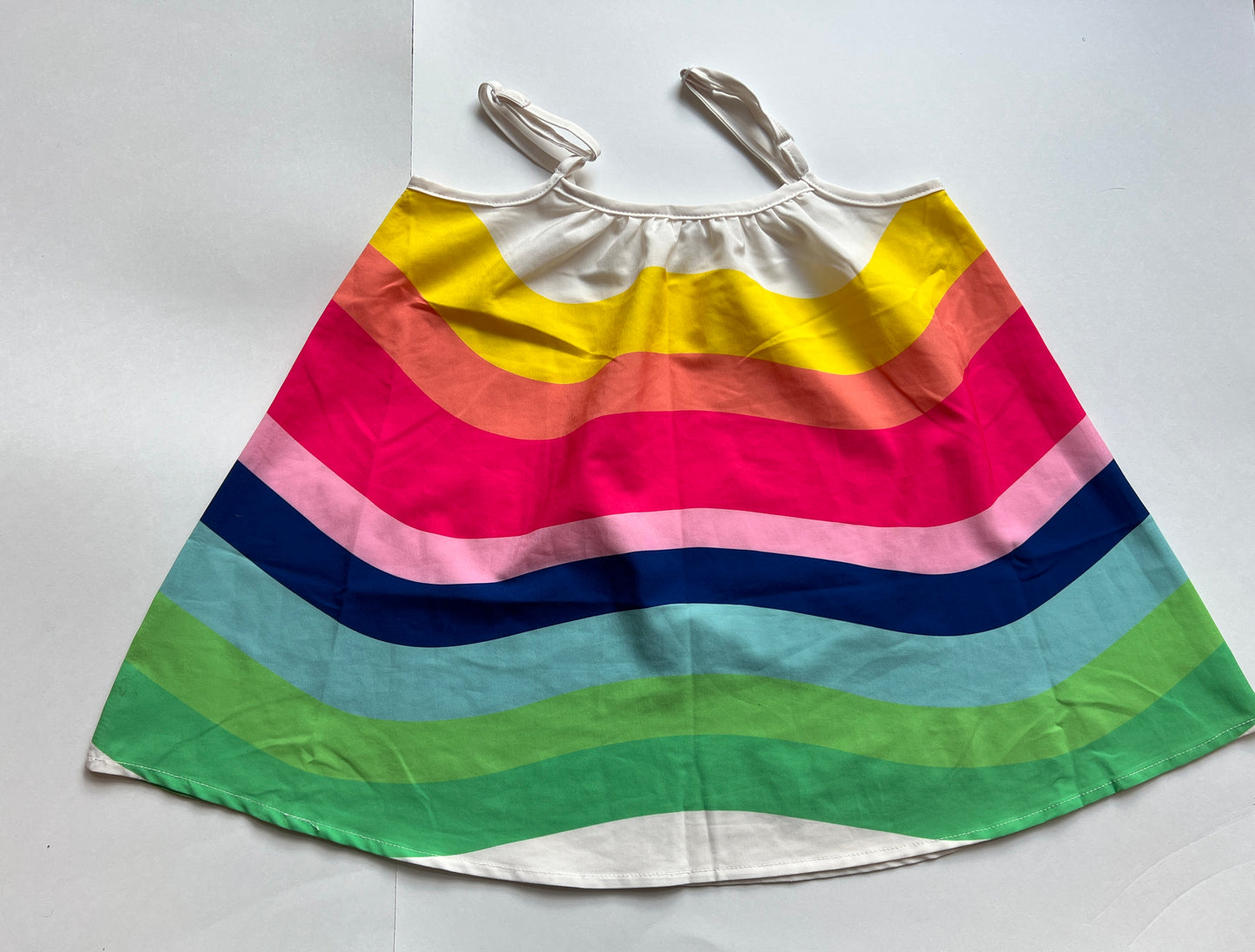 Girls 90 (2T) Boutique Rainbow Twirl Dress
