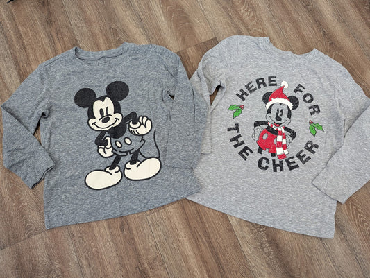#144 - Boys Disney Mickey shirt bundle Size 3T