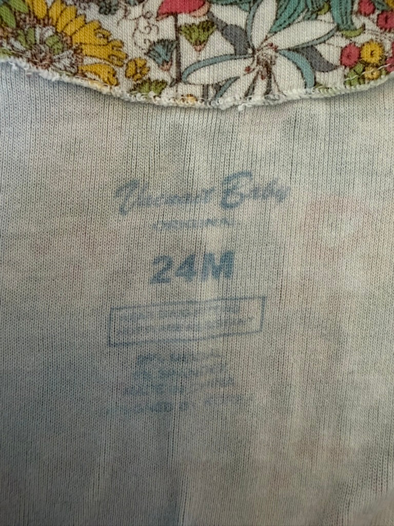 #6 - Vaenait Baby Girls Footed Pajamas -24 months