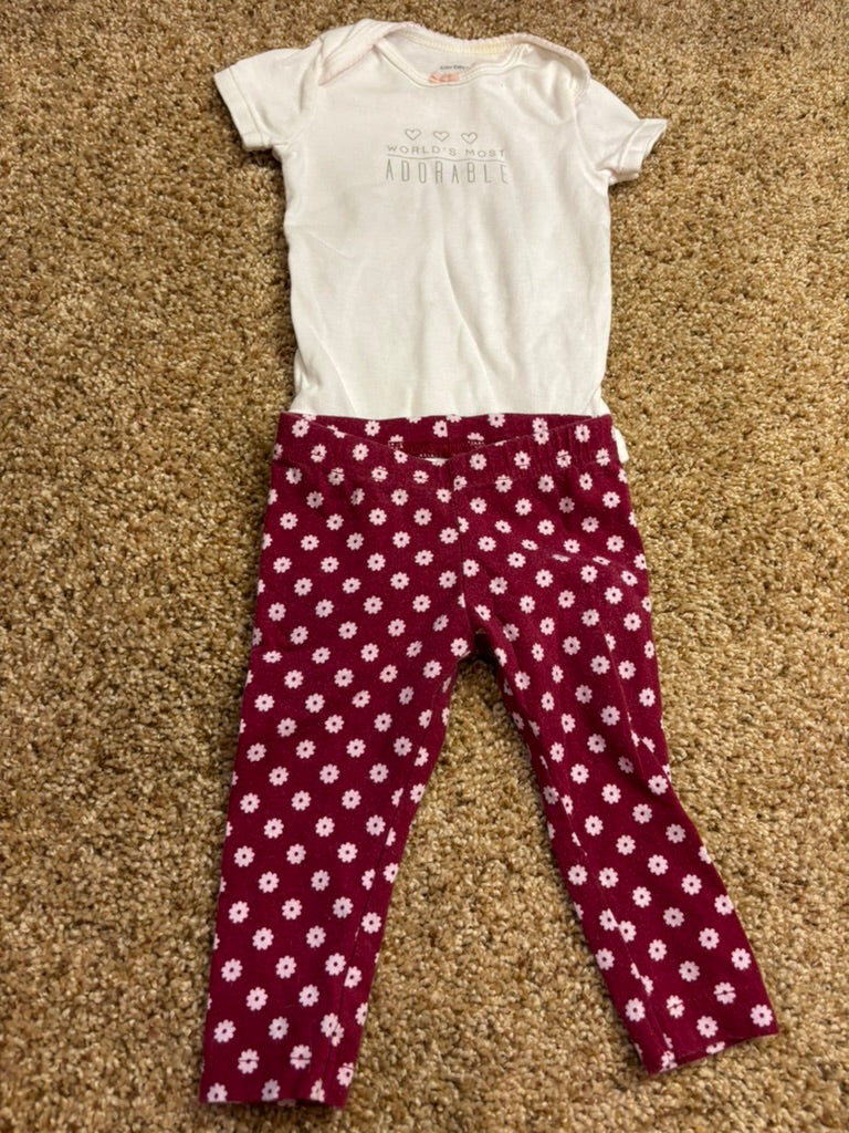 #86A girls 3 mo carters