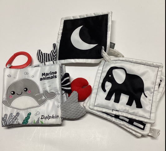 #129 Contrast Cards and Baby Book
