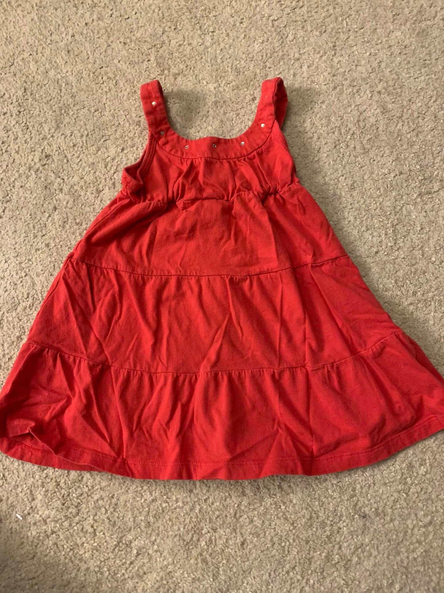 4T Girls Dress (Red)