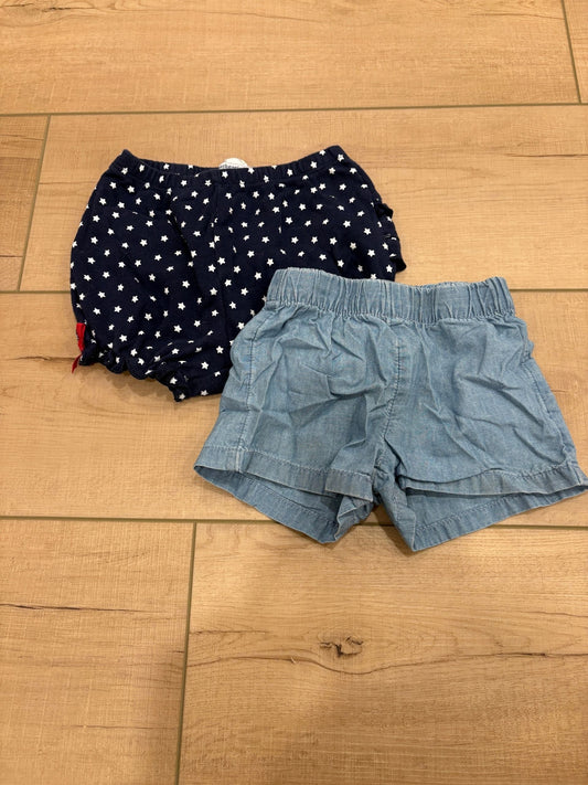#37 REDUCED-6M Girls Shorts Set
