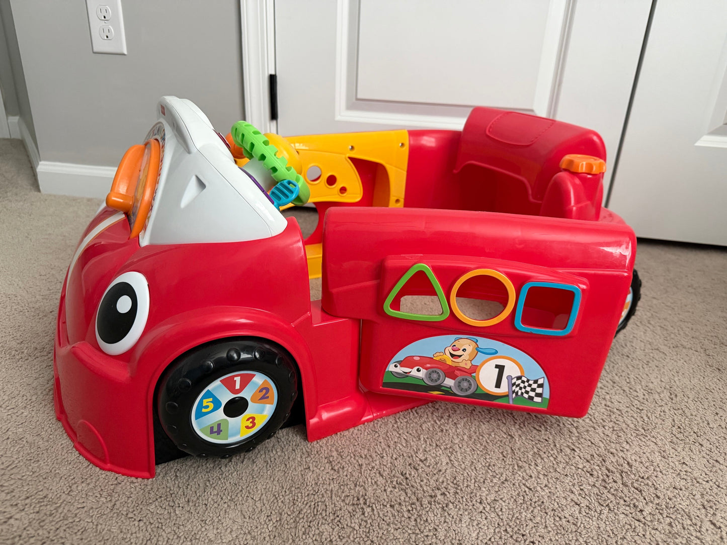 #42 Fisher-Price Laugh and Learn Crawl Around Car