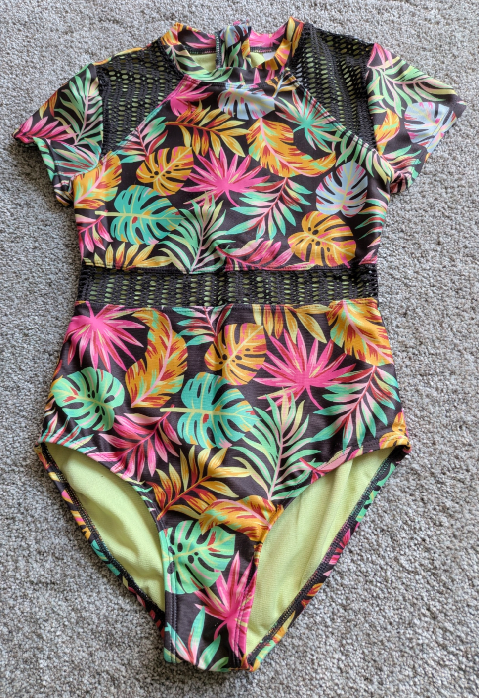 #17 Art Class Girls 1 piece swim suit M (8)