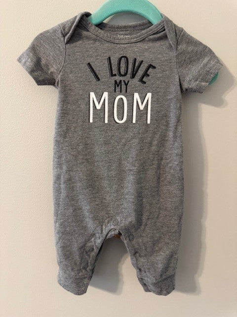 Seller #141 Love Mom One Piece Outfit size 3 months VGUC (2 of 2 available) SR