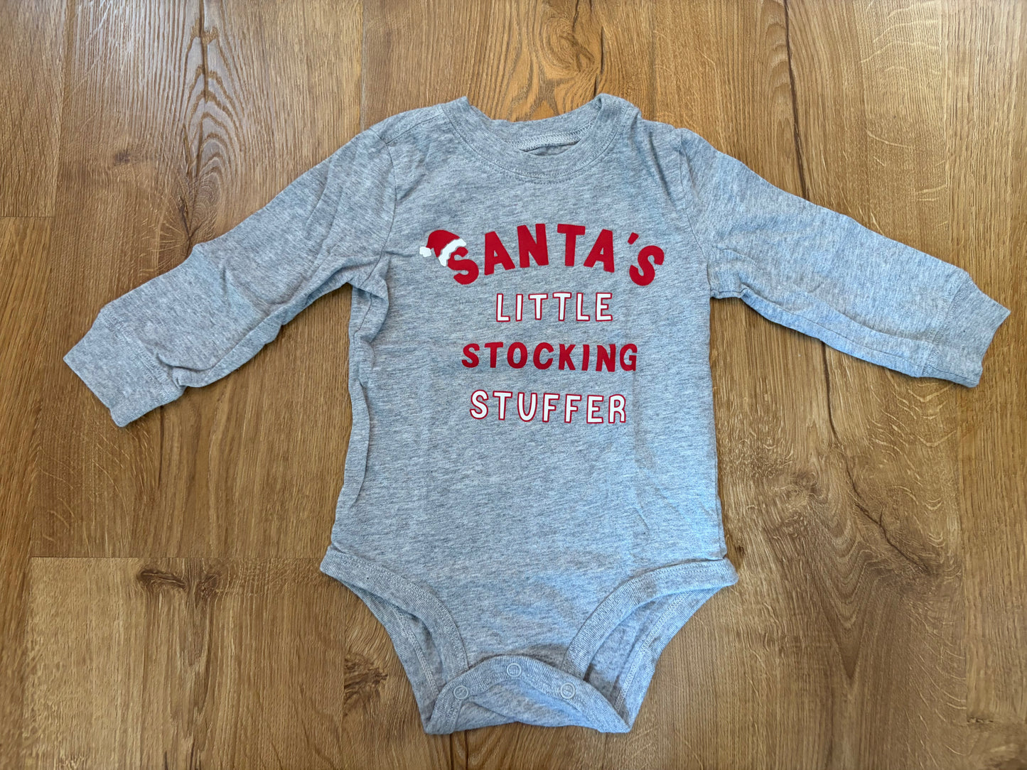 #6 - Carters Christmas "Santa's Little Stocking Stuffer" - 12 months