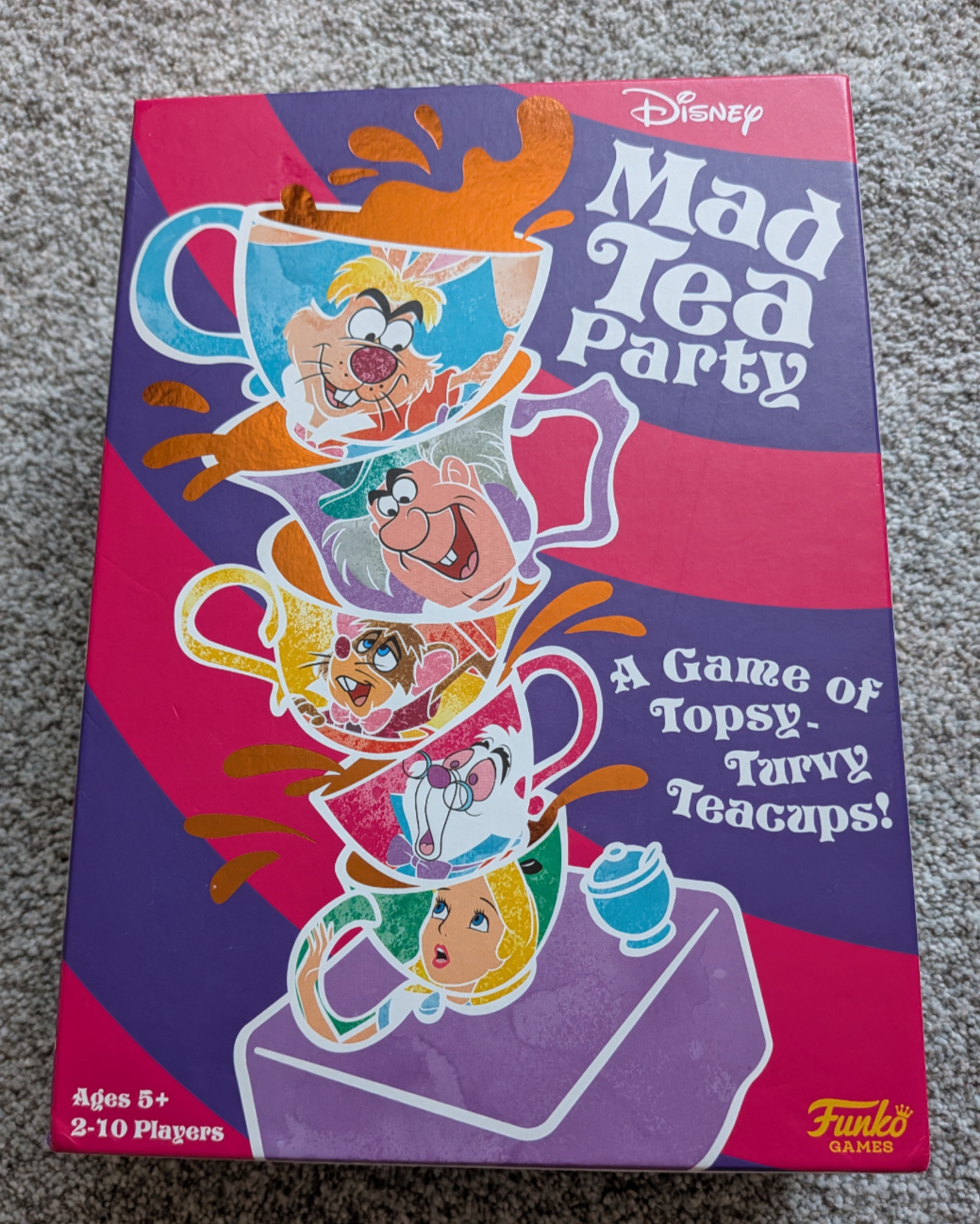 #17 Disney Mad Tea Party Game