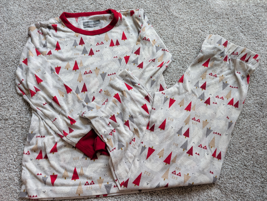 #17 Eddie Bauer boys holiday pajamas size s (7/8)