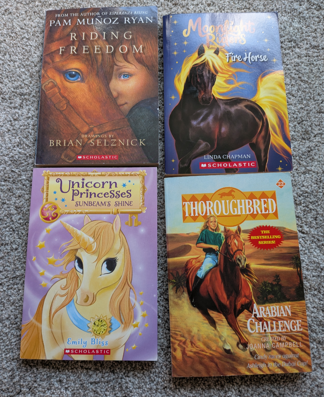 #17 4 Horse Themed Chapter Books