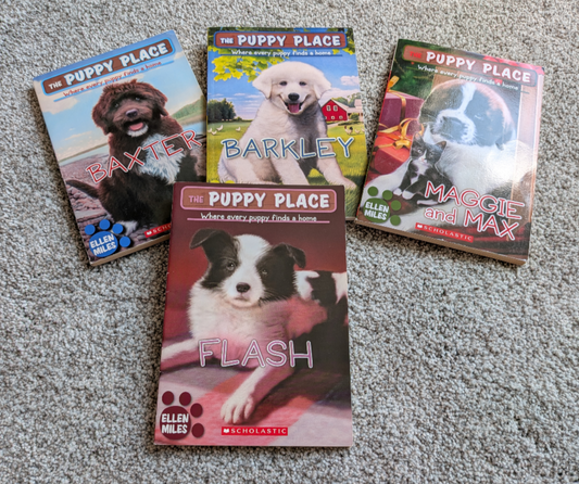 #17 set of 4 The Puppy Place Books